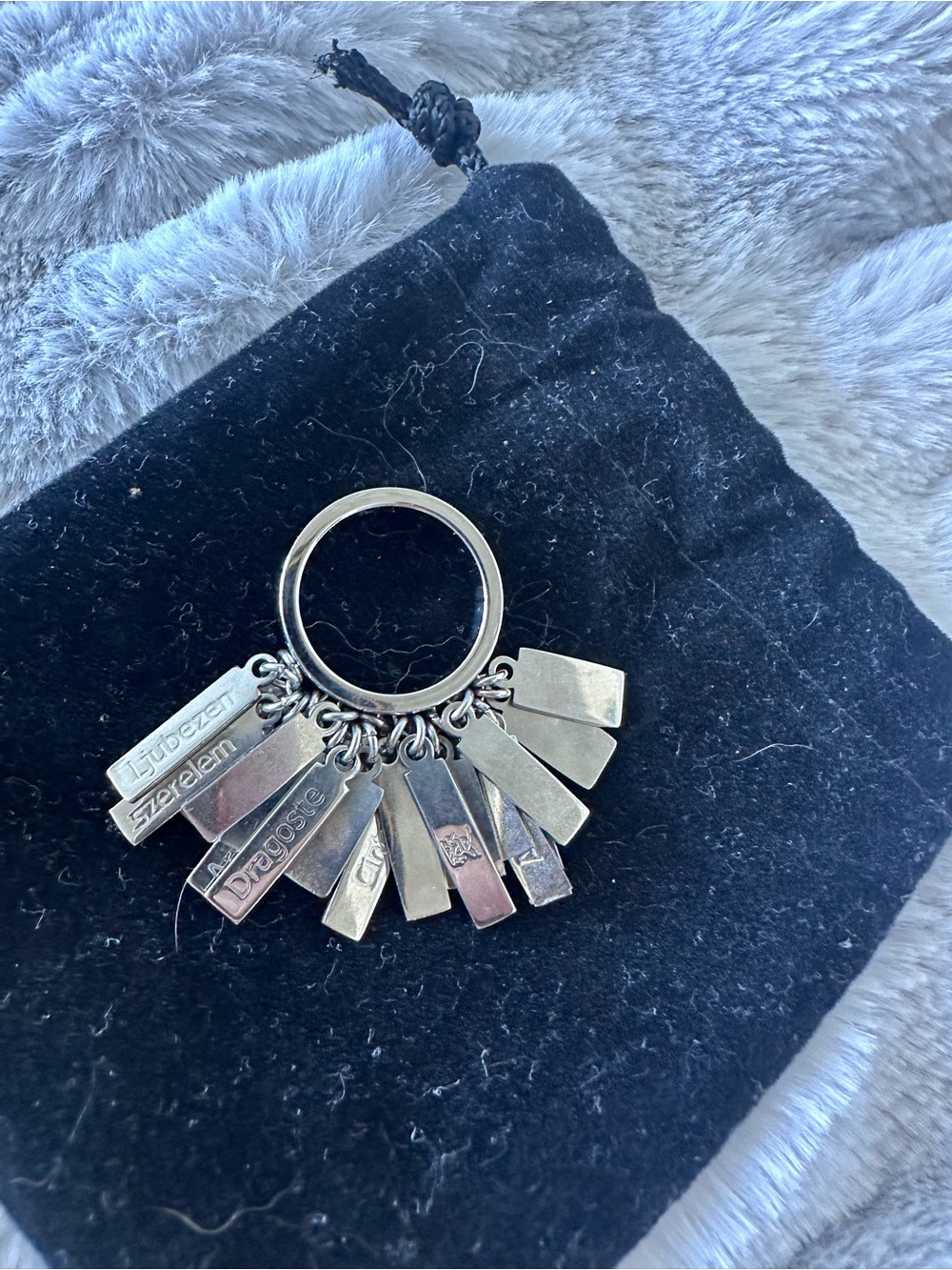 Swatch Stainless Steel International Love Ring